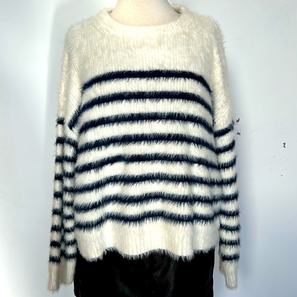 La Ligne for Target sweater. Striped, extremely soft, size XL, $44 - Picture 1 of 6